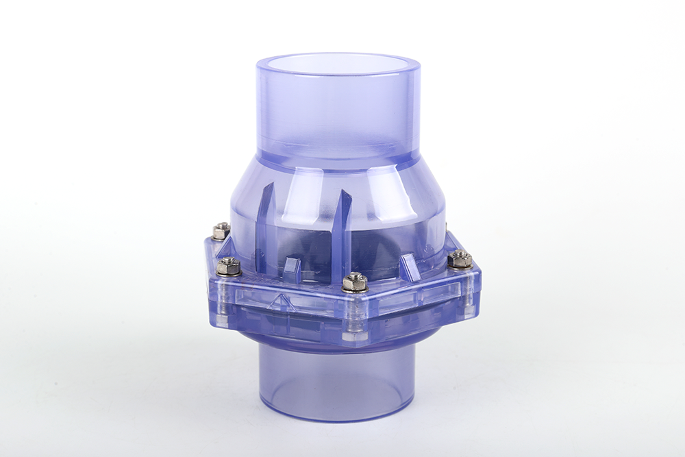 呼兰透明翻板式止回阀